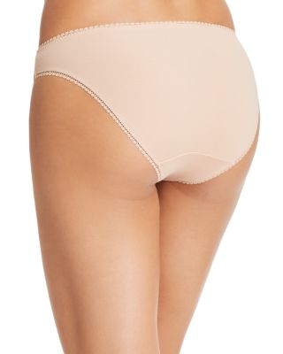 Cabana Cotton Blend Stretch Hip Bikini