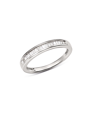 Bloomingdale's Diamond Tapered Baguette Channel Band in 14K White Gold, 0.15 ct. t.w. - 100% Exclusi