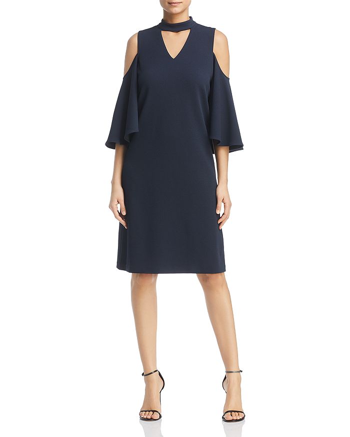NIC and ZOE NIC+ZOE Cold-Shoulder Cutout Dress | Bloomingdale's