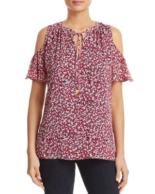 michael kors floral top