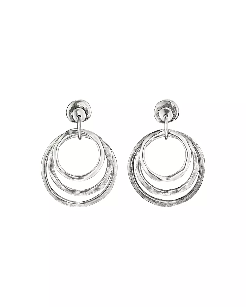 UNOde50 Irregular Hoop Earrings