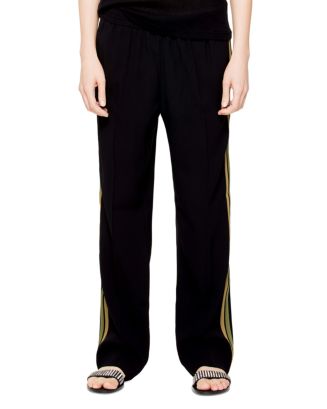 Pantalon Jogging Zadig & Voltaire Poème Deluxe T38 Noir - Neuf Sans étiquettes, Coupe Décontractée, Cordon
