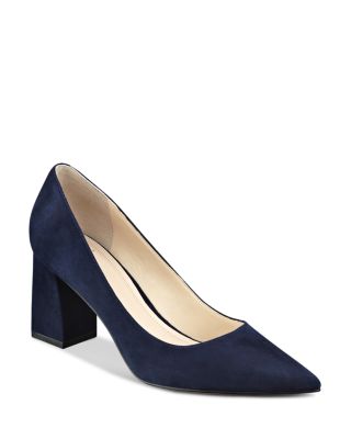 Marc Fisher Ltd. Women's Zala Pointed Toe Block Heel Pumps