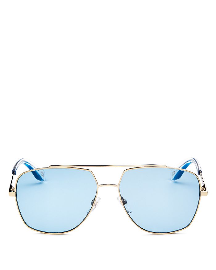 Marc jacobs 58mm aviator sunglasses clearance