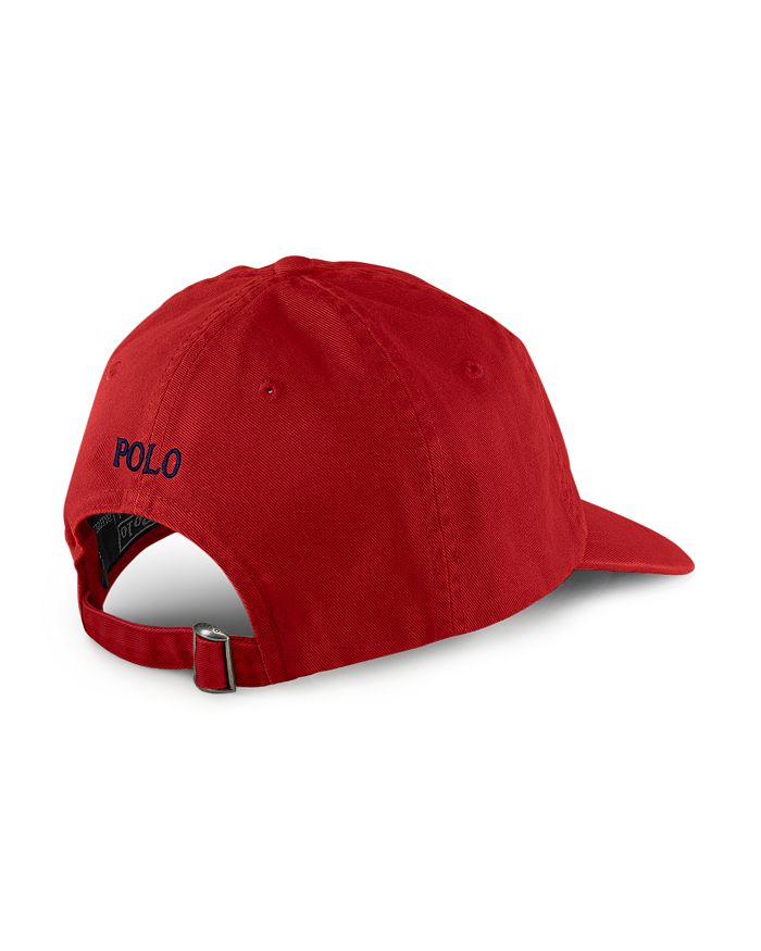 Shop Polo Ralph Lauren Signature Pony Hat In Flame Red