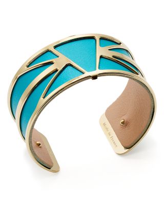 Les Georgettes - Ibiza Reversible Medium Two-Tone Open Cuff Bracelet