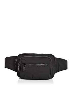 Hermès Black Acapulco Waist Bag Toile x Leather Bum Bag Fanny Pack  ref.293991 - Joli Closet