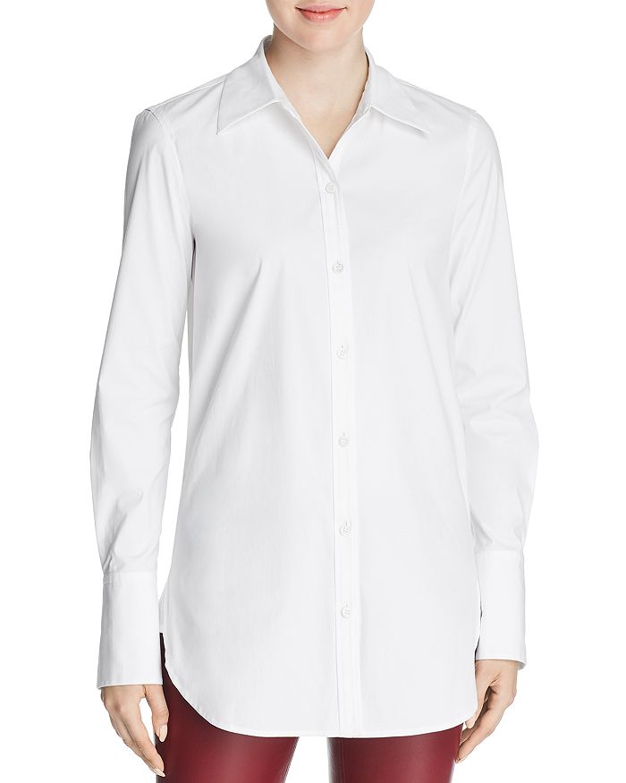 Theory Classic Tuxedo Shirt Bloomingdale's