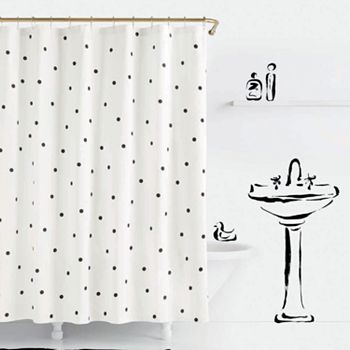 kate spade new york Deco Dot Shower Curtain | Bloomingdale's