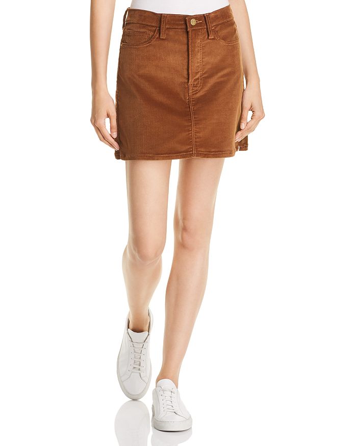 Frame corduroy deals mini skirt