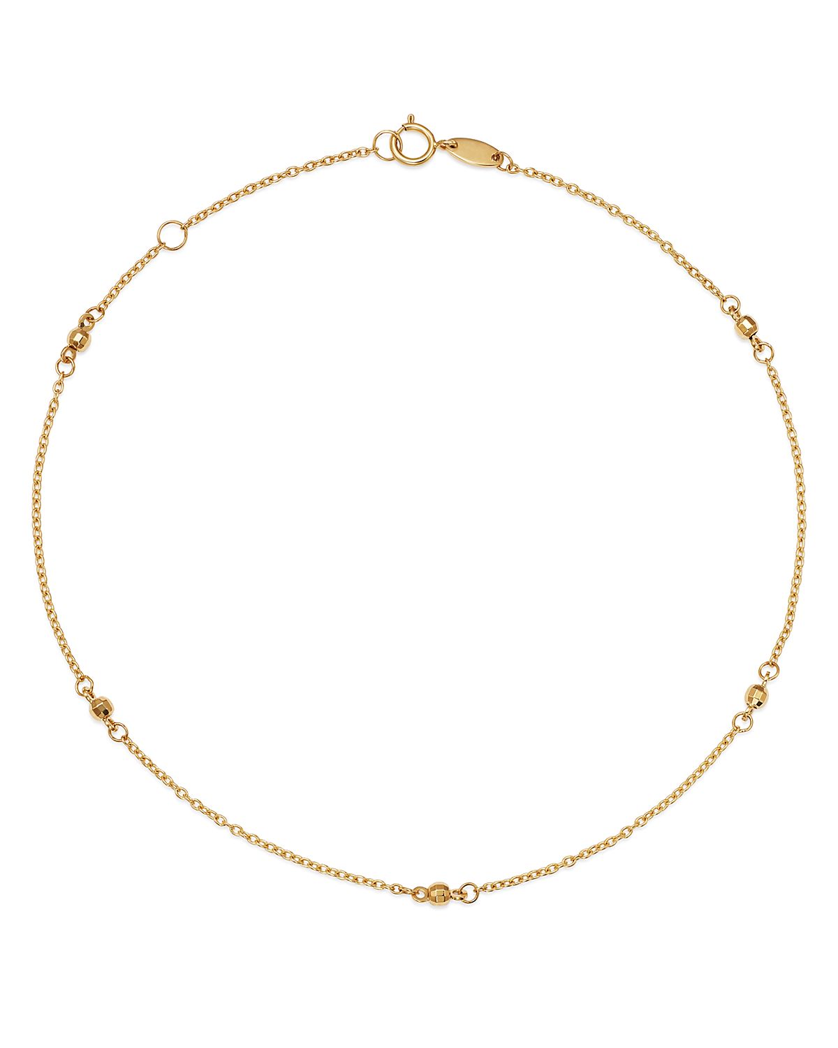 Moon & Meadow Beaded Ankle Bracelet