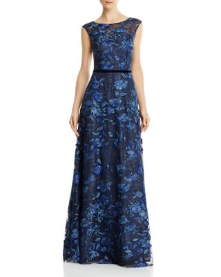 Aidan Mattox Floral Lace Gown | Bloomingdale's Women