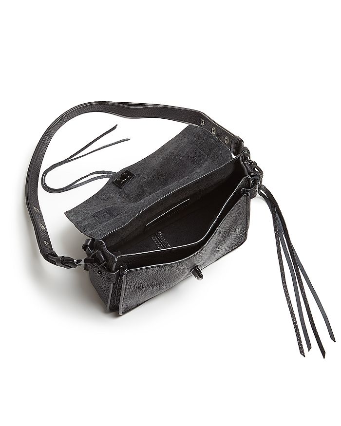 REBECCA MINKOFF SMALL DARREN LEATHER MESSENGER BAG