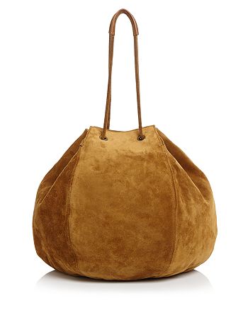 Creatures of Comfort Large Convertible Suede Puff Bag | Bloomingdale's