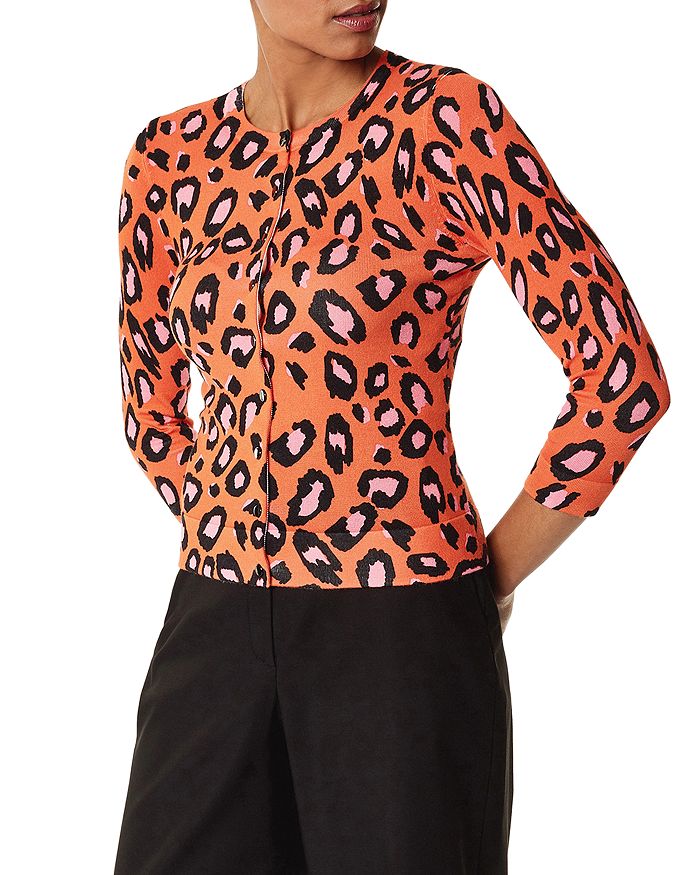 Karen millen red clearance leopard maxi dress