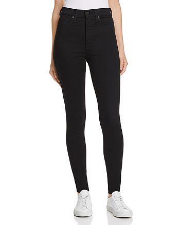 Levi's Mile High Super Skinny Jeans in Black Galaxy | Bloomingdale's
