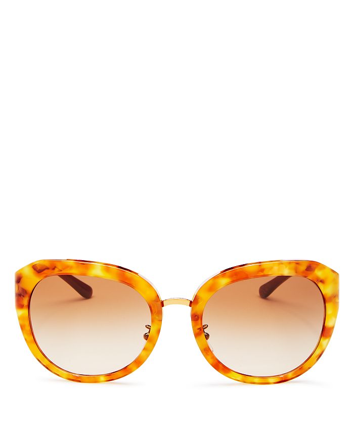 Tory Burch Women s Reva Round Sunglasses 56mm Bloomingdale s