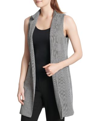 Long Plaid offers Vest Calvin Klein