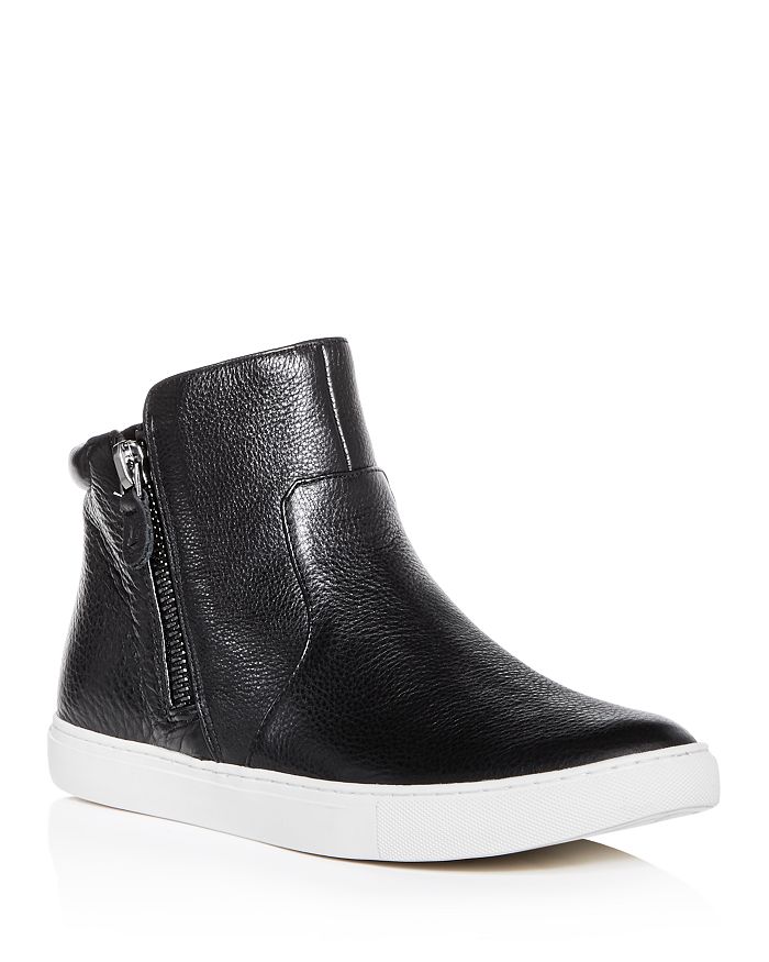 Gentle Souls by Kenneth Cole Women's Carter Leather High Top Sneakers ...