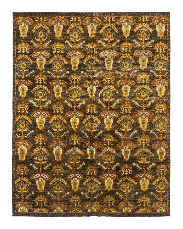 Bloomingdale's Solo Rugs Sari Silk 5 Hand-knotted Area Rug, 7' 9 X 9' 10 In Multi