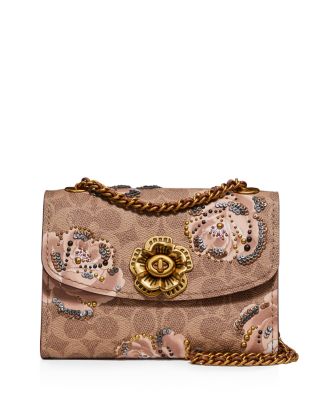 Coach parker floral print sale