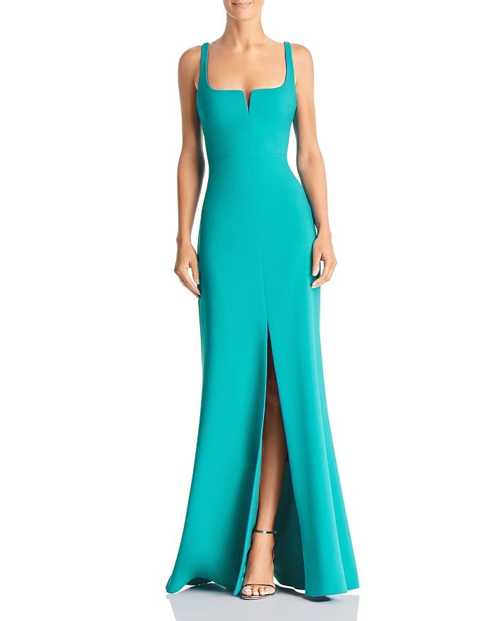 LIKELY Constance Slit-Front Gown | Bloomingdale's