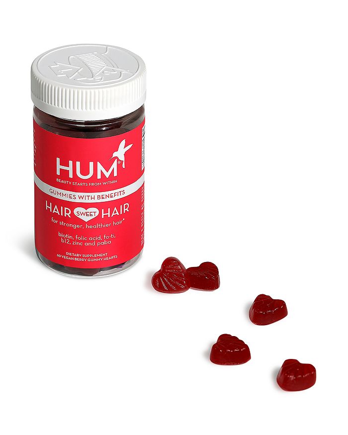 Shop Hum Nutrition Hair Strong Gummies - Supplement For Healthier And Stronger Hair In Red