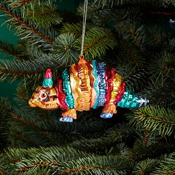 Bloomingdale S Armadillo Glass Ornament 100 Exclusive Bloomingdale S