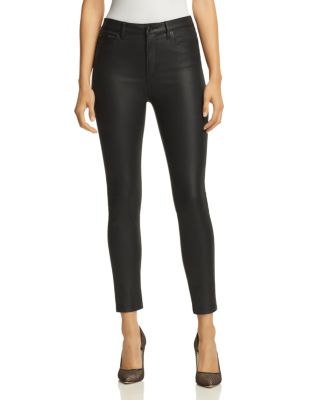 The Kooples - Coated Leather-Effect Jeans