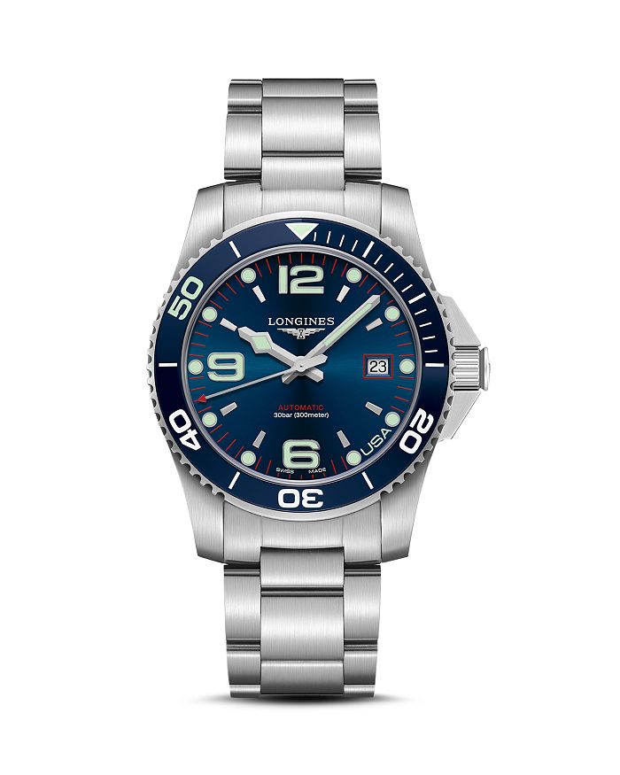 Longines USA Exclusive HydroConquest Watch 41 mm Bloomingdale s