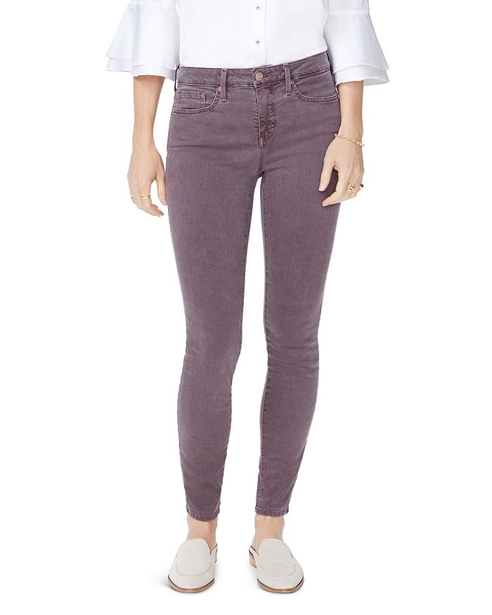 Nydj Petite Ami Tummy-control Skinny Jeans In Pinedrop