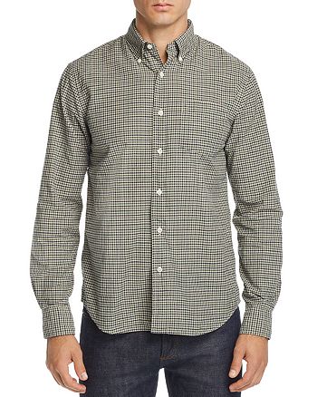 OOBE Cypress Gingham Regular Fit Button-Down Shirt | Bloomingdale's