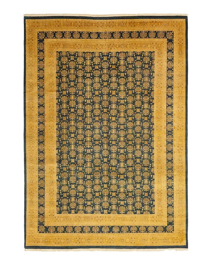 Bloomingdale's Solo Rugs Oushak Ghent Hand-knotted Area Rug, 10'1 X 14'2 In Brown