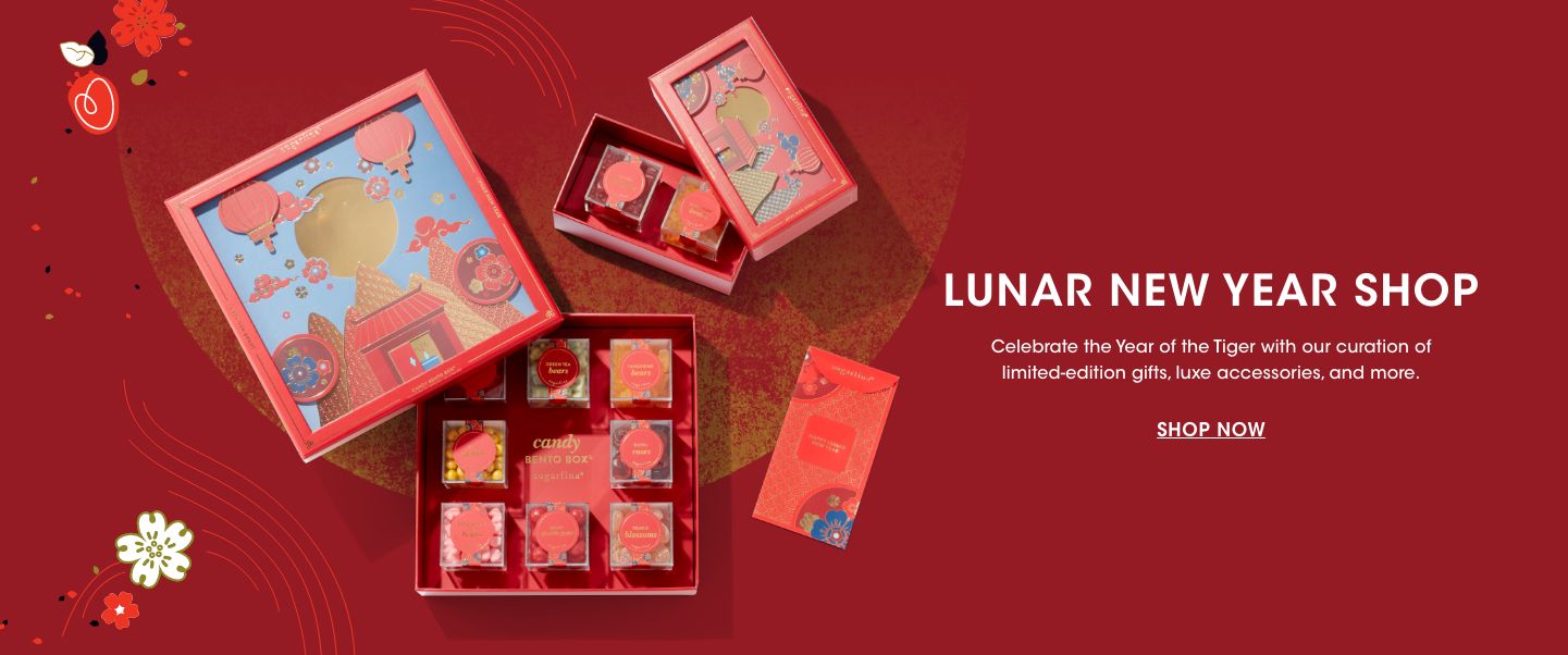 Lunar New Year Shop. Celebrate the year of the tiger with our curation of limited edition gifts, luxe accessories, and more.