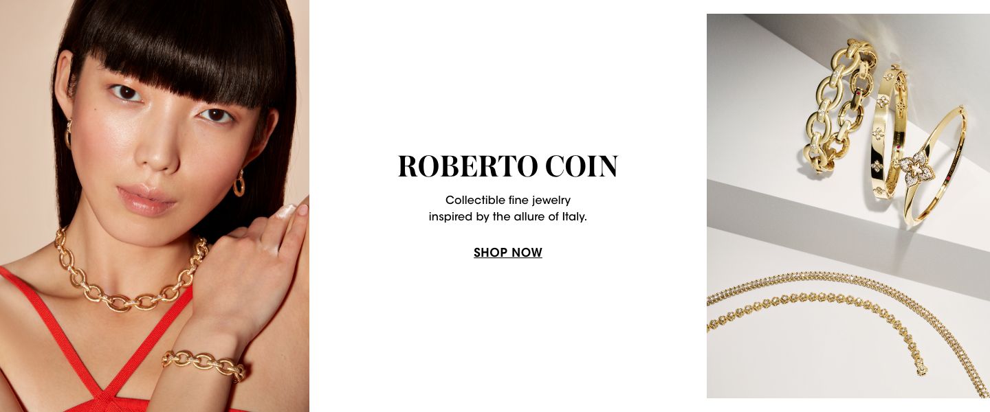 Roberto Coin. Collectible fine jewelry inspired by the allure of Italy.