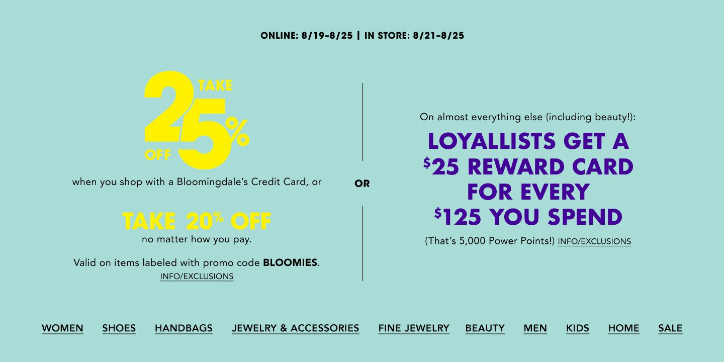 Bloomingdale's Official Site Shop For Designer Clothing & Accessories