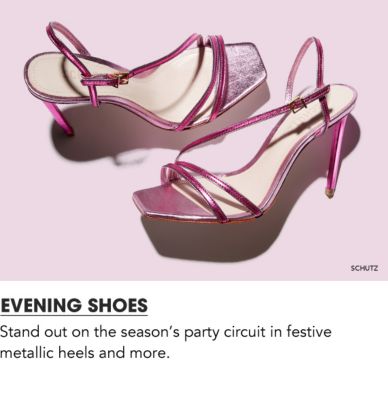 Women's Shoes: Shop Designer Shoes for Women Bloomingdale's Designer Dress Shoes Famous Brand High Heels Square Metal