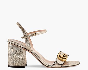 stak Regan dans Gold Women's Gucci Shoes: Flats, Pumps & Sandals - Bloomingdale's