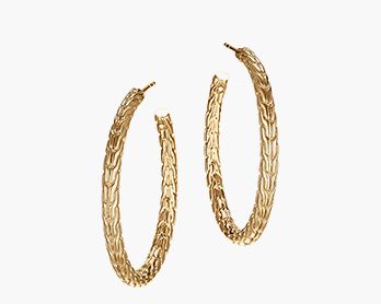 luxury gold earrings