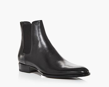 black leather designer shoes