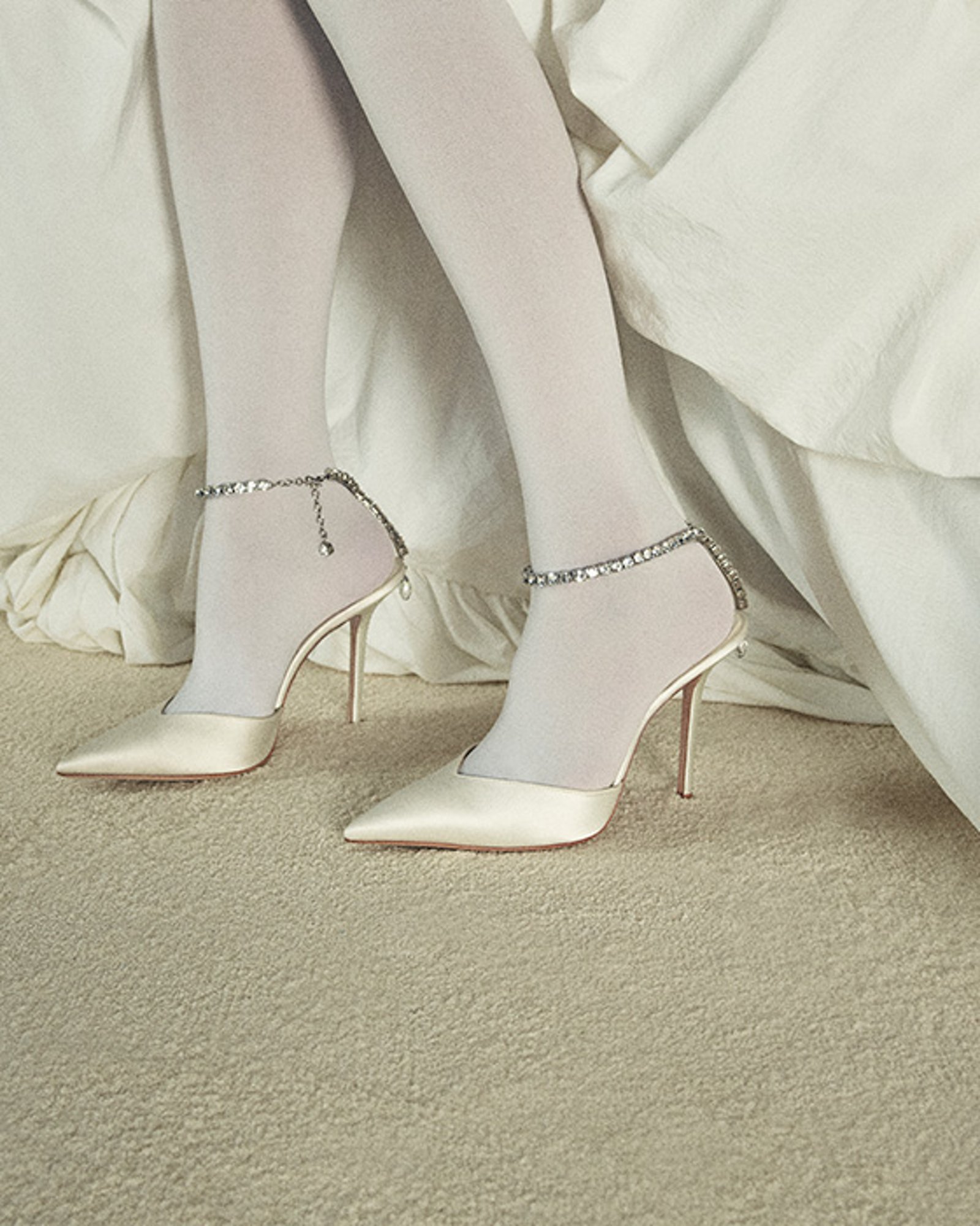 Jimmy Choo Silver Shoes - Bloomingdale's