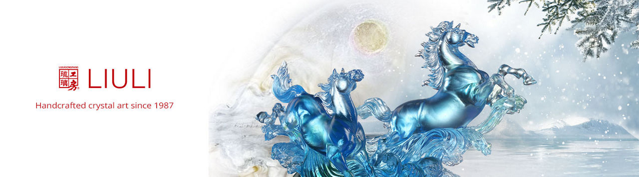 Liuli. Handcrafted crystal art since 1987.