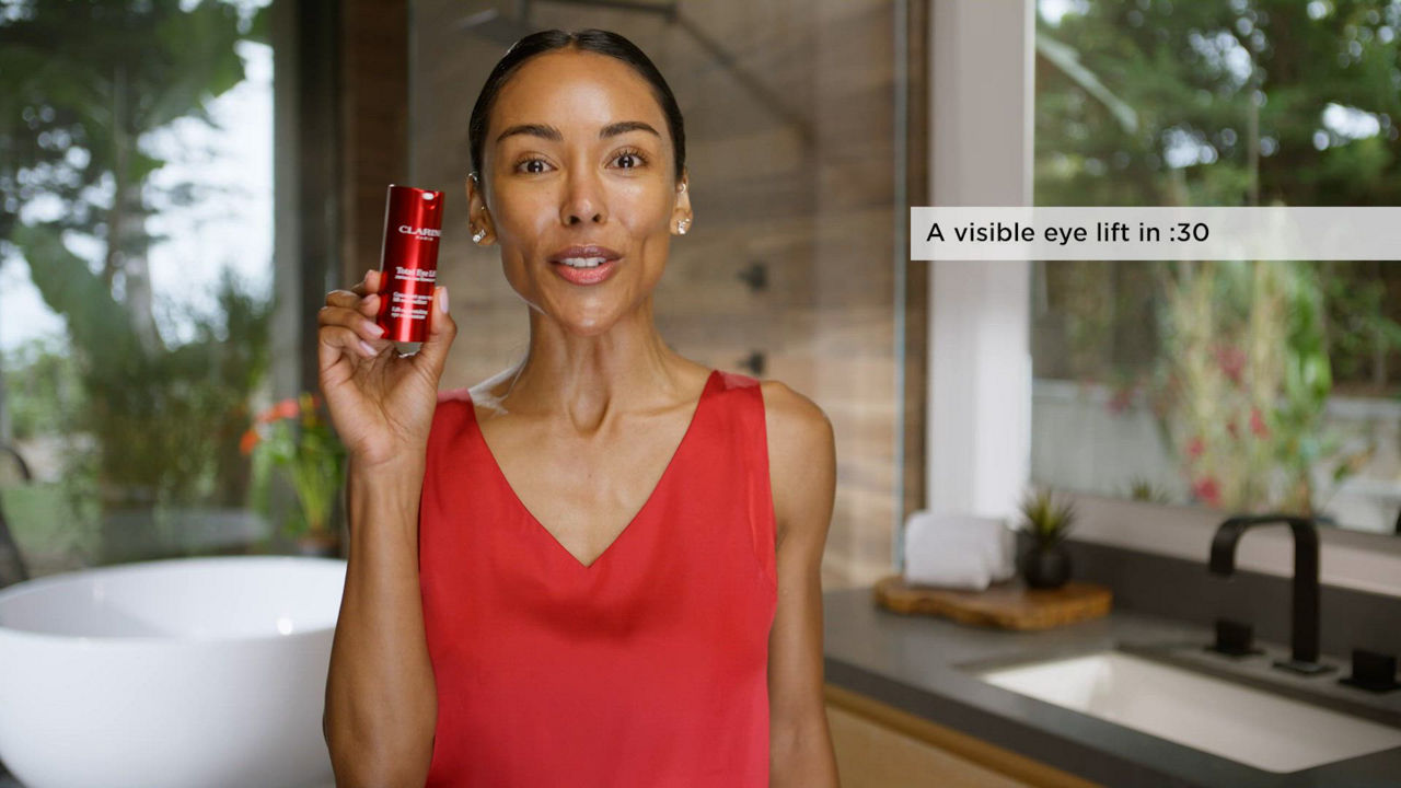 Clarins Total Eye Lift Set for Firming, Wrinkles, Dark Circles