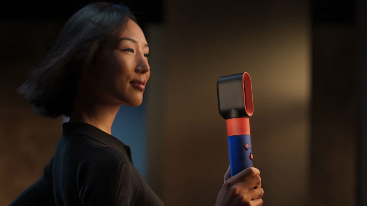 Dyson Airwrap i.d. Straight+Wavy multi-styler | Prussian blue/Rich