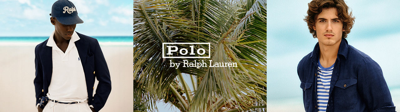 Polo Ralph Lauren Men's Yarn Died Custom Slim Fit Polo Shirt - Old Royal/White