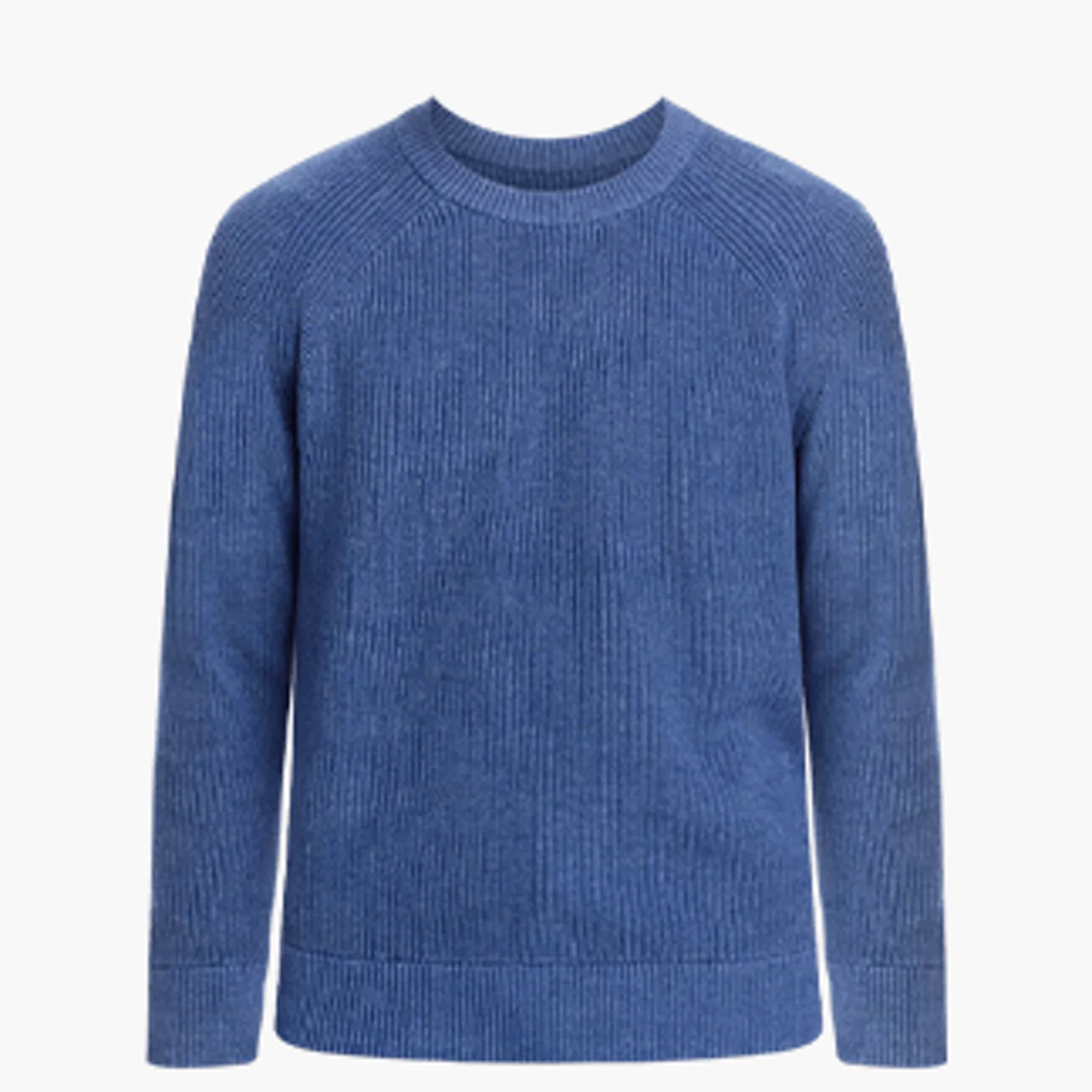 1 photo of mens blue sweater.