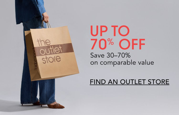 Up to 70% Off. FInd an outlet store. 