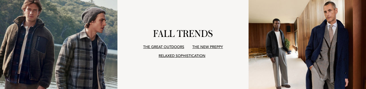 Mens fall trends.