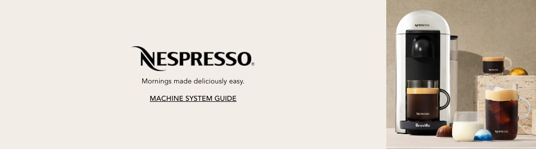Nespresso. Mornings made deliciously easy.