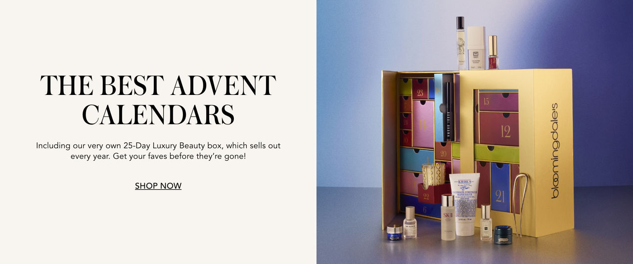 The best advent calendars. Including our very own 25 day luxury beauty box, which sells out every year. Get your faves before they are gone!